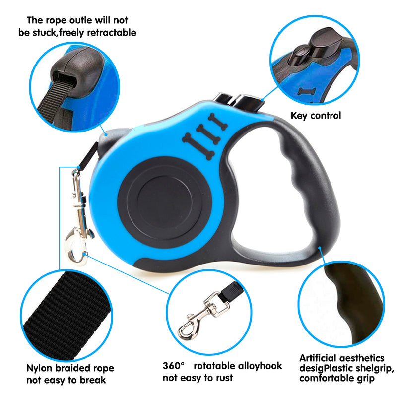 PEI JIA SUO Retractable Dog Leash